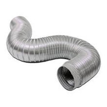 Lambro Industries - Ducts - Flexible Aluminum 6" Diameter x 8' Length - Compressed to 22" - Model 296 - Click Image to Close
